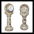 Marble clock or Pendulettes