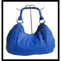 Blue hand bags