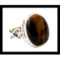 Tiger eye rings