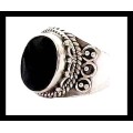 Silver mens rings