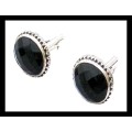 Boutons de Manchettes Onyx