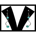 Boucles d'Oreilles Turquoise