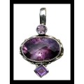 Amethyst pendants