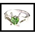 Peridot rings