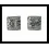 Boucles d'oreilles argent rhodié