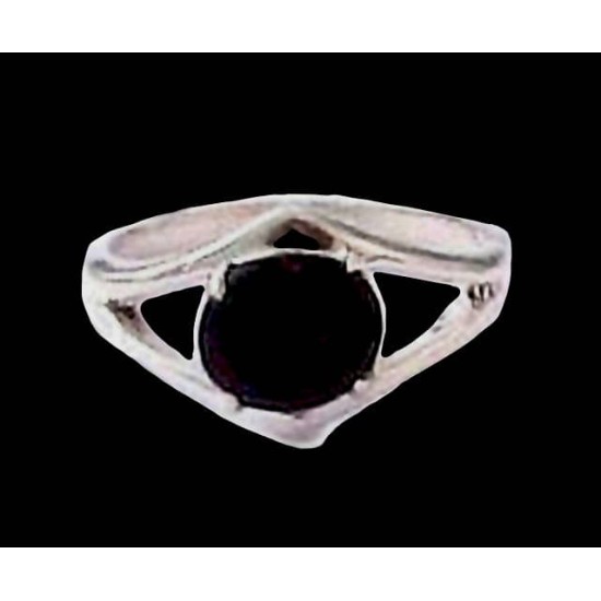 Indian silver jewellery - Indian Garnet Ring,Indian rings