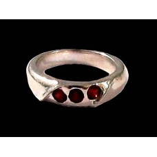 Bijoux indiens - Bague Grenat - Bague indienne Bijoux indiens - Bague Grenat - Bague indienne