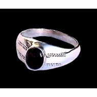 Bijoux indiens - Bague indienne Grenat