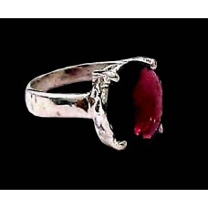 Bijoux indiens - Bague Grenat - Bague indienne Bijoux indiens - Bague Grenat - Bague indienne