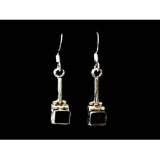 Bijoux indiens - Boucles d'Oreilles indiennes - Grenat Bijoux indiens - Boucles d'Oreilles indiennes - Grenat