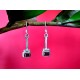 Indian silver jewellery - Indian Garnet Earrings (BO-GR-186) Indian silver jewellery - Indian Garnet Earrings,Indian Earrings