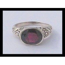 Bijoux indiens - Bague Grenat - Bague indienne Bijoux indiens - Bague Grenat - Bague indienne
