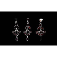 Bijoux indiens - Parure indienne - Grenat Bijoux indiens - Parure indienne - Grenat