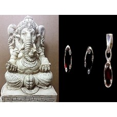 Bijoux indiens - Parure indienne - Grenat Bijoux indiens - Parure indienne - Grenat