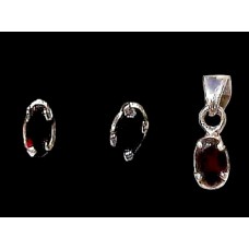 Bijoux indiens - Parure indienne - Grenat Bijoux indiens - Parure indienne - Grenat