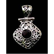 Bijoux indiens - Pendentif indien - Grenat