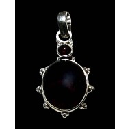 Indian jewelry - Indian pendant – Garnet
