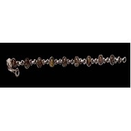 Bijoux indiens argent - Bracelet indien Ambre