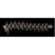 Bijoux indiens - Bracelet argent et Ambre