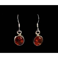 Bijoux indiens argent - Boucles d'Oreilles indiennes Ambre Bijoux indiens argent - Boucles d'Oreilles indiennes Ambre