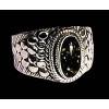 Indian silver jewelry - Indian Amber Ring