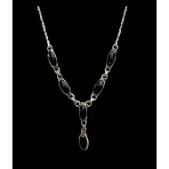 Bijoux indiens - Collier argent et Ambre