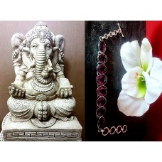 Indian silver jewellery - Indian Amethyst Bracelet Indian silver jewellery - Indian Amethyst Bracelet