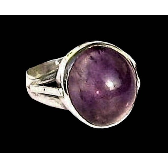 Indian silver jewelry - Indian Amethyst Ring,Indian rings