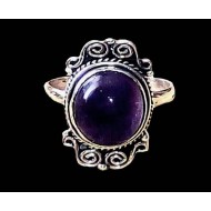 Bijoux indiens - Bague indienne Améthyste