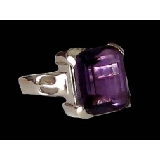 Bijoux indiens - Bague indienne Améthyste Bijoux indiens - Bague indienne Améthyste