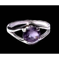 Indian silver jewelry - Indian Amethyst Ring