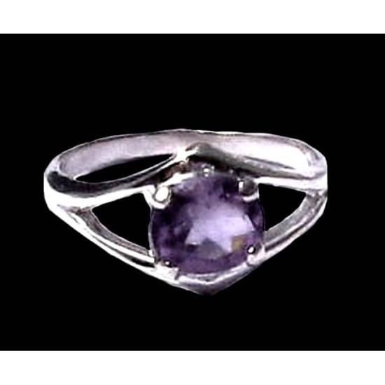 Indian silver jewelry - Indian Amethyst Ring,Indian rings