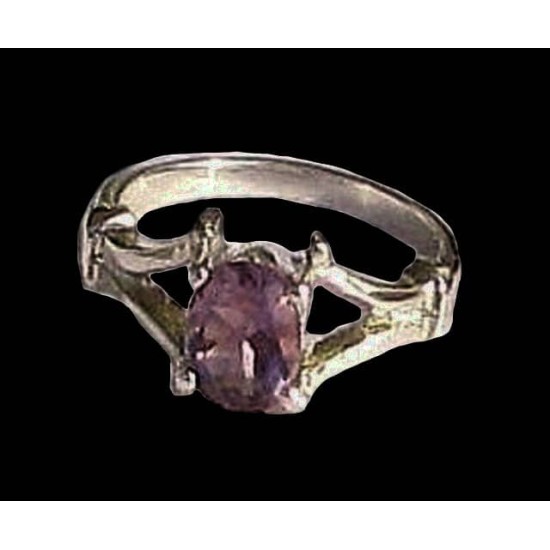 Indian silver jewelry - Indian Amethyst Ring,Indian rings