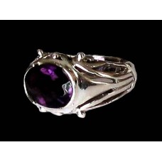 Bijoux indiens - Bague indienne Améthyste Bijoux indiens - Bague indienne Améthyste