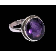 Bijoux indiens - Bague indienne Améthyste