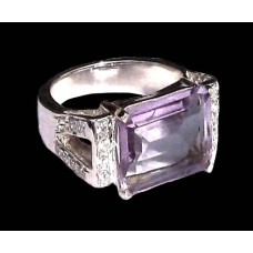 Indian silver jewelry - Indian Amethyst Ring Indian silver jewelry - Indian Amethyst Ring