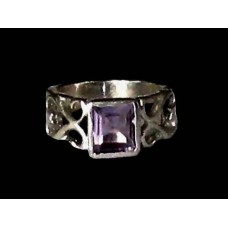 Bijoux indiens - Bague indienne Améthyste Bijoux indiens - Bague indienne Améthyste