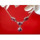 Indian silver jewellery - Indian Amethyst Necklace,Indian Necklaces