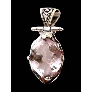 Indian silver jewellery - Indian Amethyst Pendant
