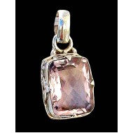 Indian silver jewellery - Indian Amethyst Pendant