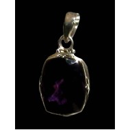 Indian silver jewellery - Indian Amethyst Pendant