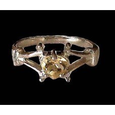 Bague Citrine - Bague indienne - Bijoux indiens Bague Citrine - Bague indienne - Bijoux indiens