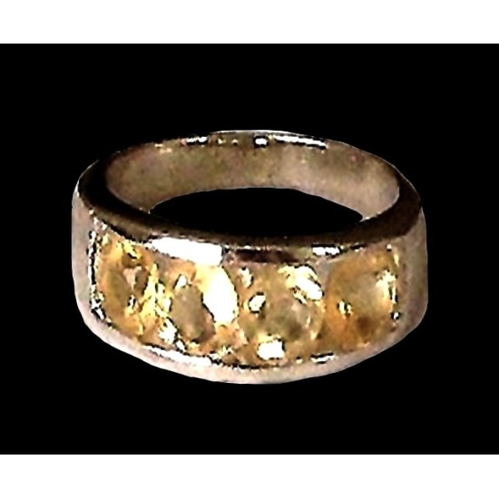 Indian silver jewellery - Indian Citrine Ring,Indian rings
