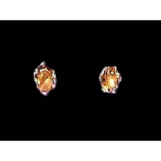 Bijoux inde - Boucles d Oreilles indiennes Citrine,Boucles d Oreilles indiennes