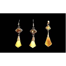 Parure Citrine - Parure indienne - Bijoux indiens Parure Citrine - Parure indienne - Bijoux indiens