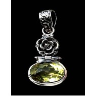 Pendentif Citrine - Pendentif indien  - Bijoux indiens