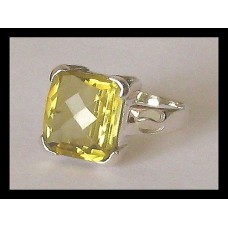 Bague Citrine - Bague indienne - Bijoux indiens Bague Citrine - Bague indienne - Bijoux indiens