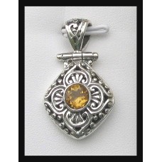 Pendentif Citrine - Pendentif indien - Bijoux indiens Pendentif Citrine - Pendentif indien - Bijoux indiens