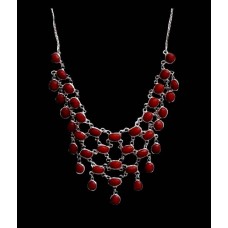 Collier indien Corail - Bijoux indiens Collier indien Corail - Bijoux indiens