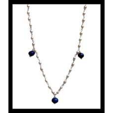 Bijoux indiens - Création Collier Lapis lazuli